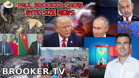 THE PAUL BROOKER SHOW BYTE SIZE NEWS TUESDAY 12TH AUGUST