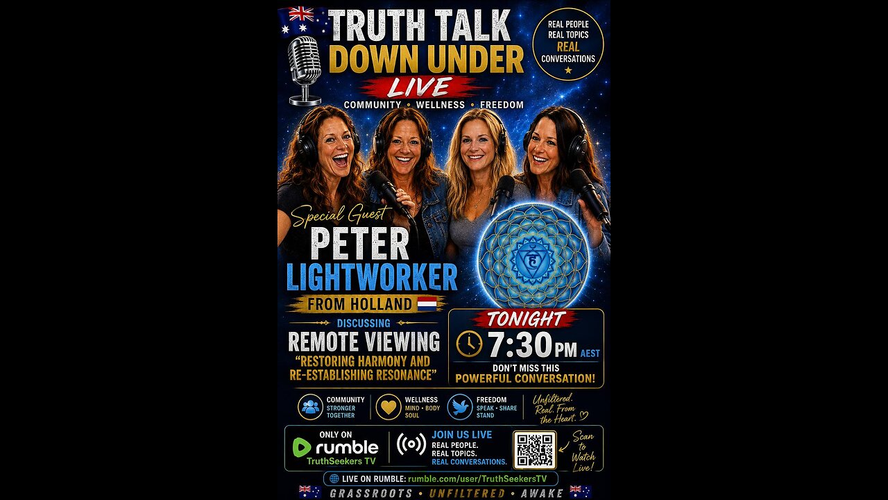 Truth Talk Down Under & Peter Salusa