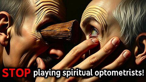 Stop playing spiritual optometrist!