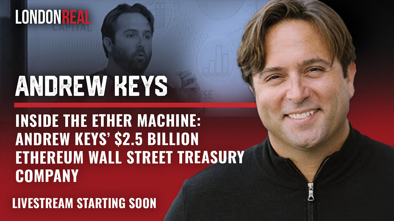 Inside The Ether Machine - Andrew Keys' $2.5 Billion Wall Street Treasury Company