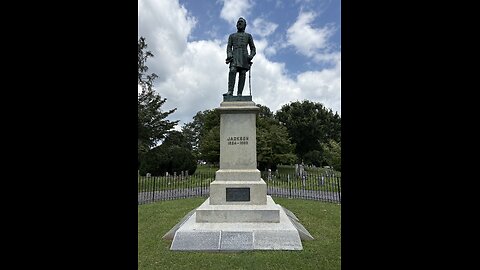Stonewall Jackson’s gravesite, Oak Grove Cemetery, Lexington, VA 8/9/25