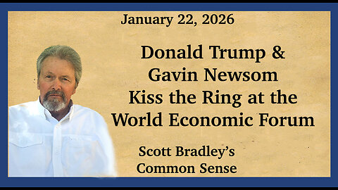 Donald Trump & Gavin Newsom Kill the Ring at the World Economic Forum,