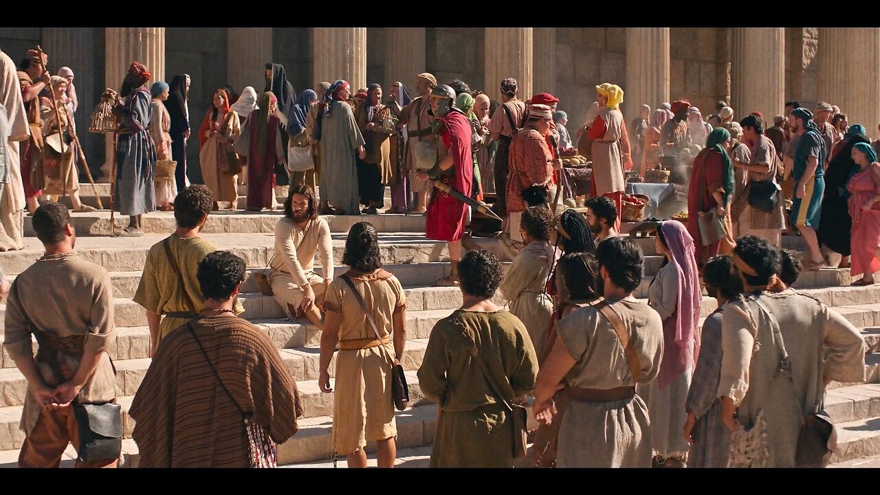 The Chosen The Good Shepherd Speech At The Temple