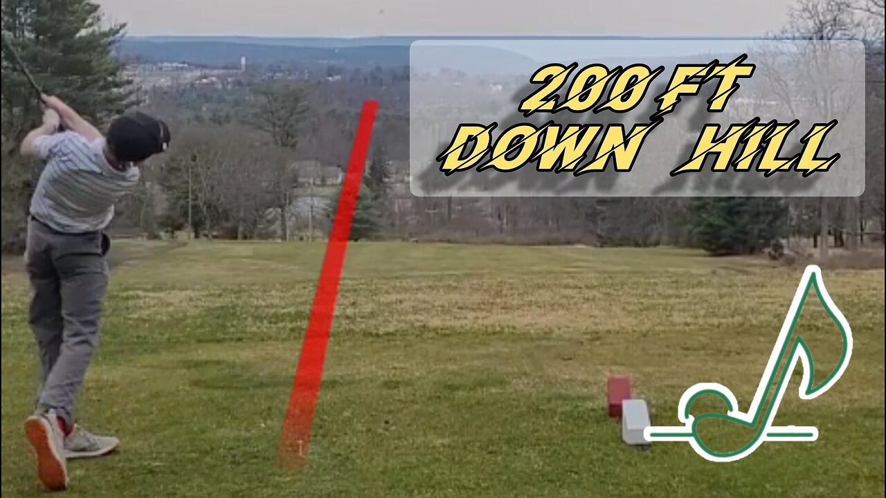 Coolest Downhill Par 4 Teeshots