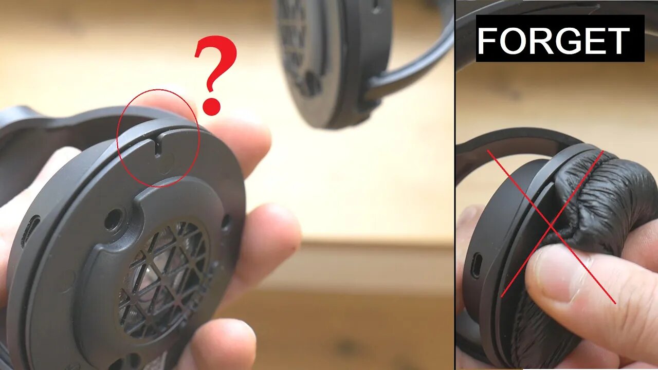 EASY way to put back ANY EAR PADS Cushions