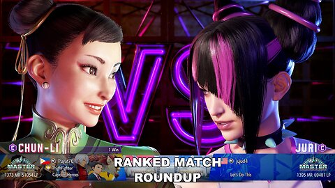 Kuya Kalbo SF6 Ranked Match Roundup. Chun Li Master Rank [Hori Fight Stick]