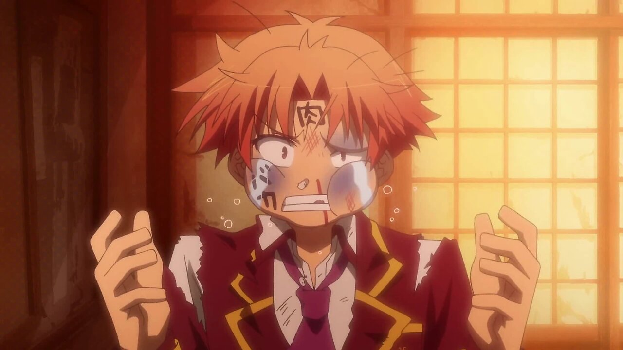 Baka and Test - Akihisa gets beaten up