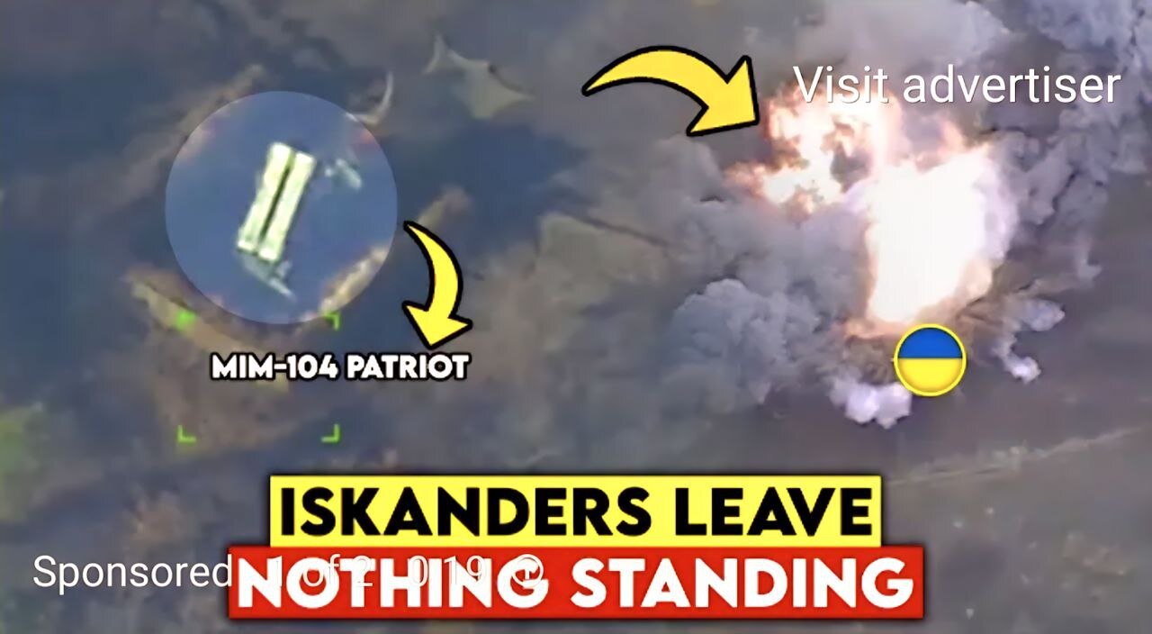 Two Iskanders Tear Through Patriot SAM Base: Radar and Launcher Destroyed!
