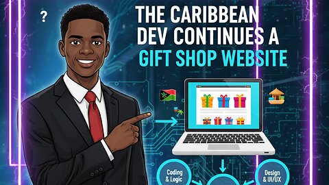 The Caribbean Dev Continues Building a Gift Shop Website
