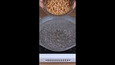 Add the peanut to boiling water and you'll be amazed by the result #cooking #Recipe #EasyRecipe