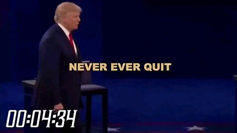 NEVER QUIT - President Donald Trump Motivational Speech