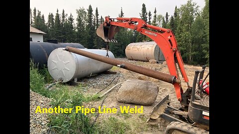 It was Hot, Smokey But We Had to Weld to Make a Water Manifold Again July 19 2025