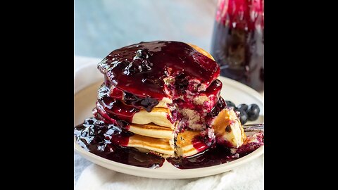 How To Make Fluffy Blueberry Pancakes From Scratch (Easy Recipe)