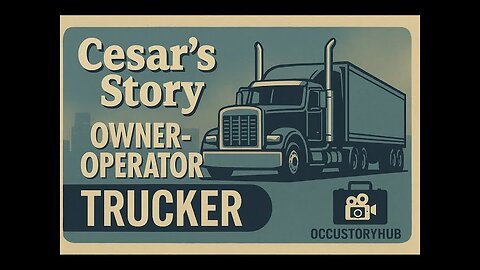 The Journey of a Truck Driver: Insights from Cesar