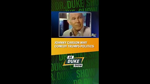 🏆Flashback: Johnny Carson Discusses Why Comedy Trumps Politics