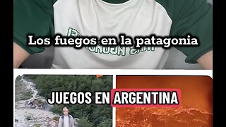 Los fuegos en la patagonia