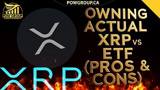 Owning Actual XRP vs ETF & Exchanges vs Hardware Wallets (Pros & Cons)