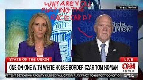 CNN Plays Race Card: Tom Homan DOESN'T Play Along!
