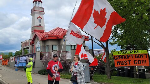 2025 05 24 protest in Port Credit