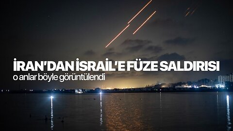 İran’dan Tel Aviv’e füze saldırısı