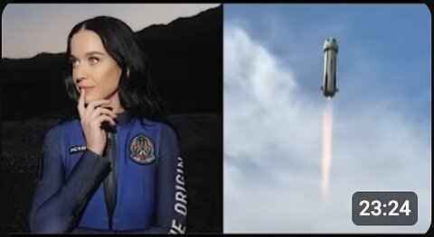 "Katy Perry and All-Female Crew's Imaginary Space Adventure on CGI Rocket"