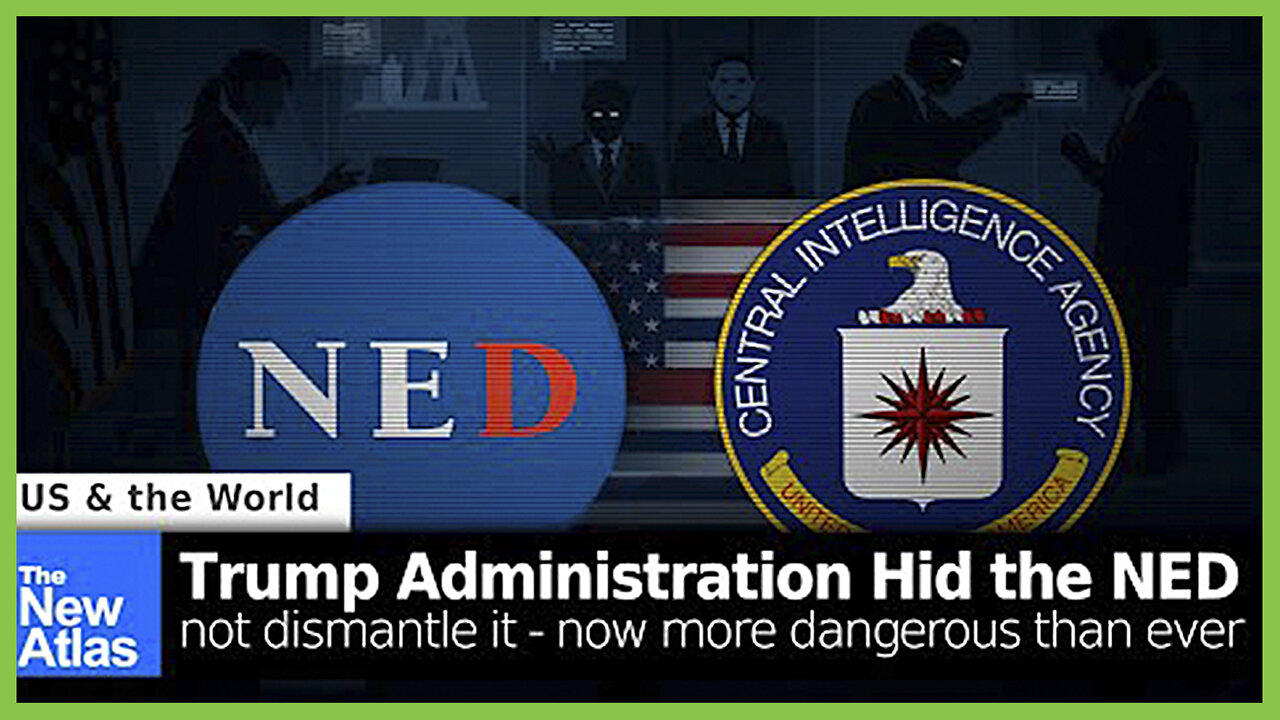 PREVOD SR - US President Trump Streamlined the National Endowment for Democracy, not Dismantle it