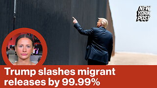 Trump slashes migrant releases by 99.99% | Reporter Replay