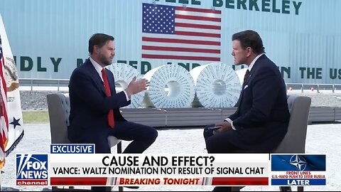 JD Vance explains the story behind Michael Waltz's job change