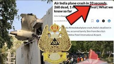 33 SECONDS OF HORROR! This Air India crash is getting weird. What is behind this_