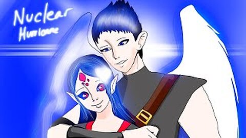 Oc speedpaint nuclear and gabriel