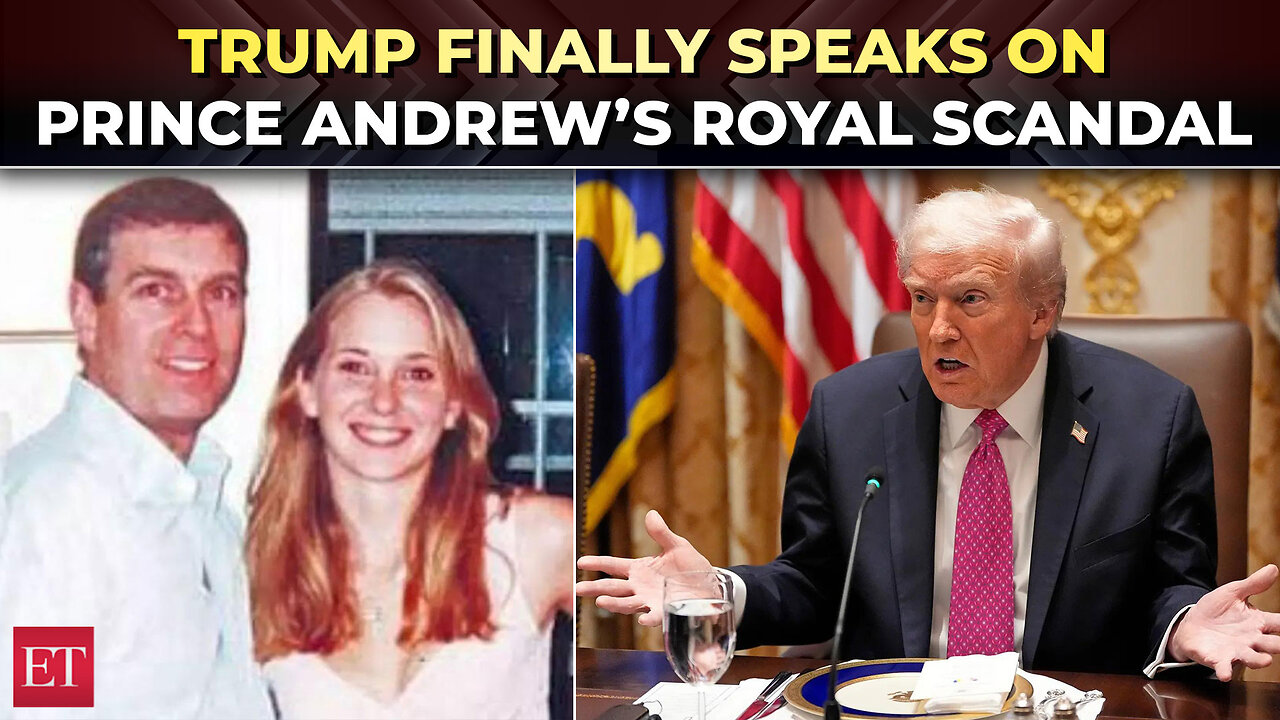 'Terrible…': Trump breaks silence after King Charles strips Andrew of royal titles over Epstein ties