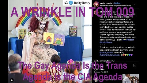 A WRINKLE IN TOM 009 - The Gay Agenda is the Trans Agenda is the CIA Agenda
