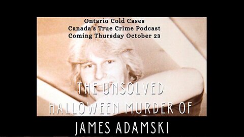 The Unsolved Halloween Murder of James Adamski (Trailer)