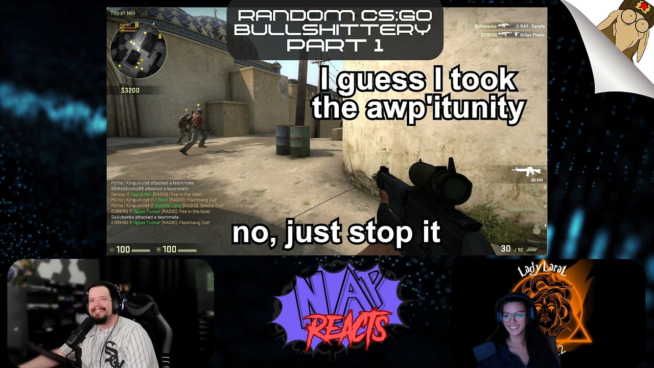 Random CS:GO Bullshittery Part 1 - NAP Reacts 32