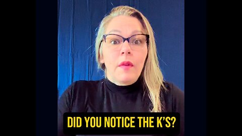 Did You Notice The K’s?! 😱 #ASL #deaf #signlanguage