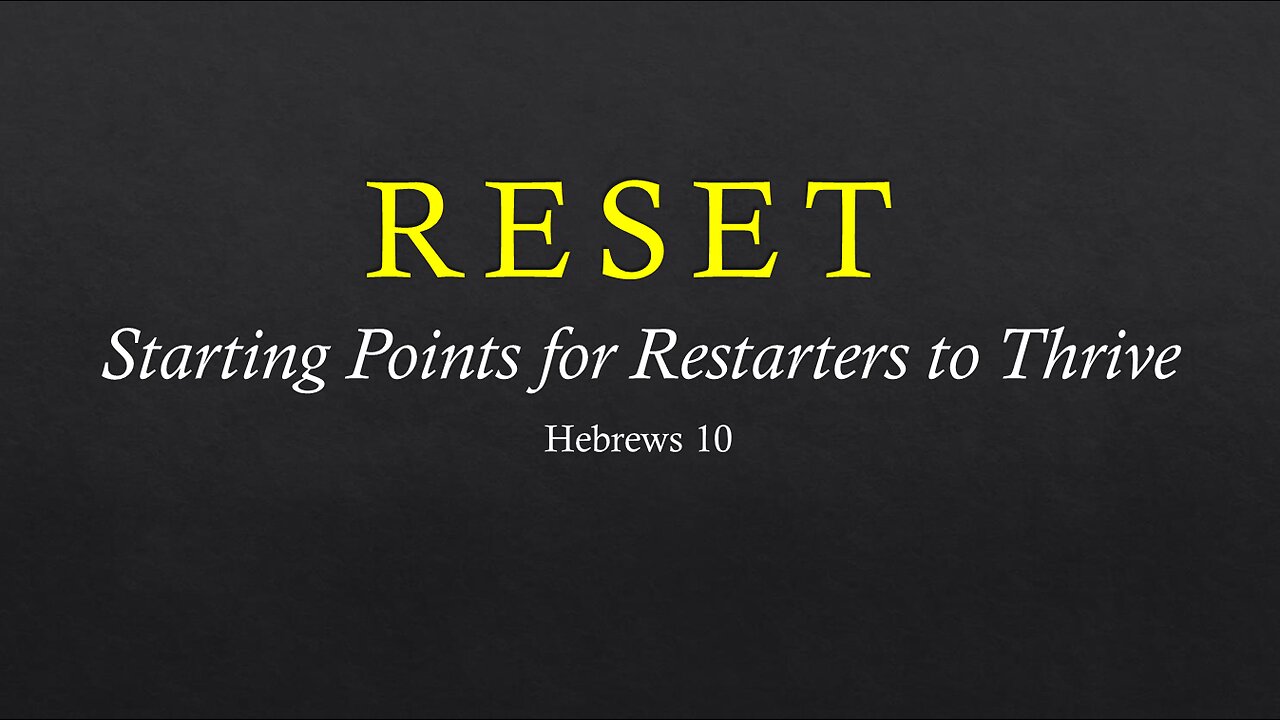 Reset - Womens Ministry