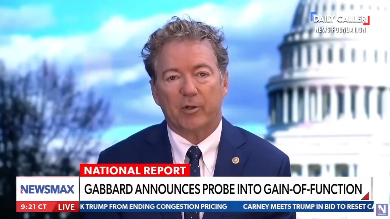 Paul: New Docs Show Fauci Knew Gain-of-Function Risks; Will Testify Under Oath on COVID Origins