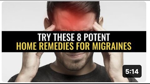 "8 Powerful Home Remedies for Migraines to Try"