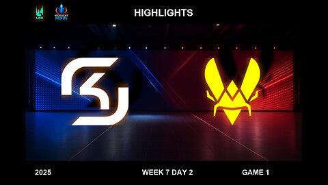 SK vs VIT Highlights Game 1 - LEC Spring Split W7D2 2025 - SK Gaming vs Team Vitality G1