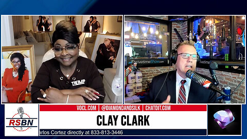 Diamond & Silk | Clay Clark from Thrive15 Joins The Show - 5/13/2025