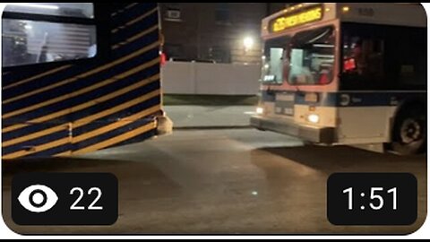 This The Q27 MTA CityBus And Q26 MTA CityBus By Flushing Hospitals