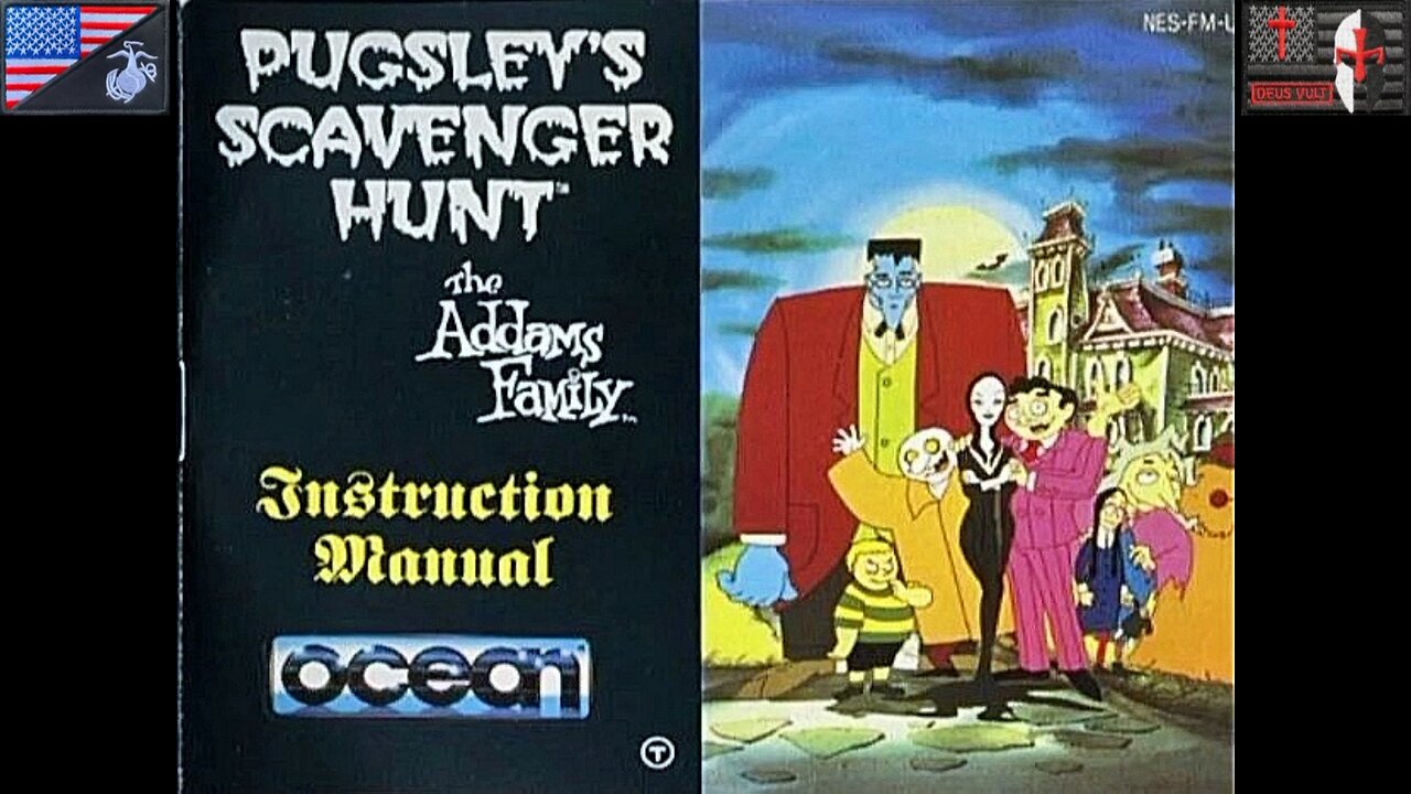 The S2 Intel Hub: "The Addams Family: Pugsley's Scavenger Hunt" (NES - 1993) [Inst. Manual - ENG]