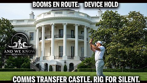 6.4.25: BOOMS enroute to GO GREEN comms, Internet, JFK, Family Month, Truth WILL SHINE, Pray! 
