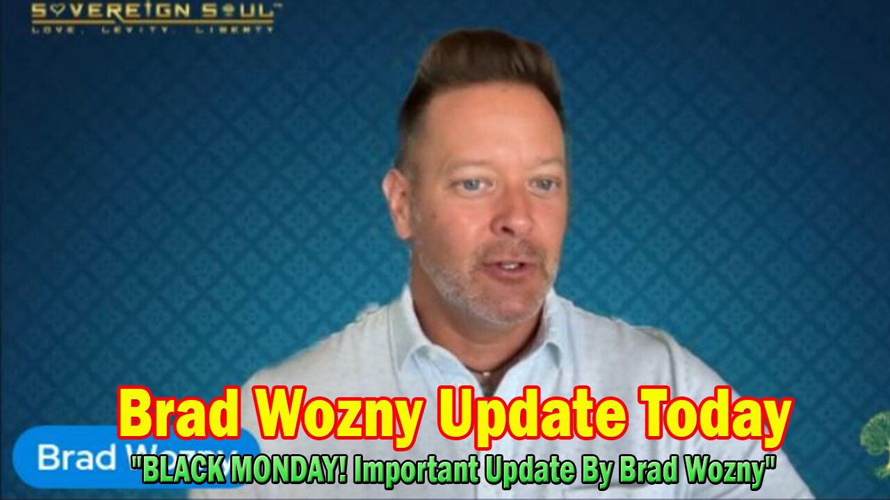Brad Wozny Update Today 04.08.25: "BLACK MONDAY! Important Update By Brad Wozny"