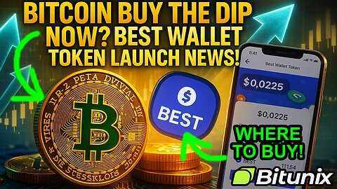 BITCOIN BOTTOM IN?? New Best Wallet Token Launch in 25 Days!!