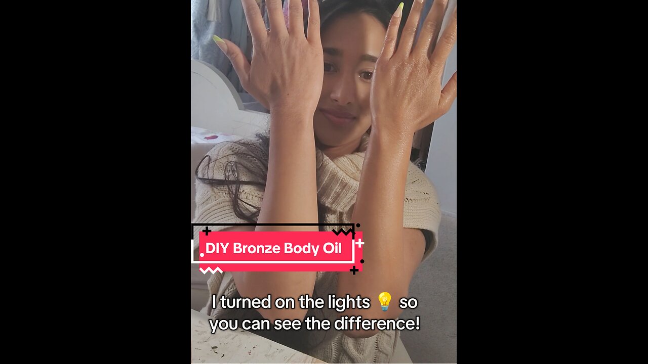 DIY BRONZE BODY OIL ✨🫠