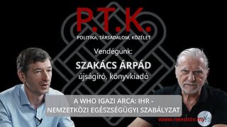 A WHO IGAZI ARCA: IHR - NEMZETKÖZI EGÉSZSÉGÜGYI SZABÁLYZAT - vendégünk: Szakács Árpád