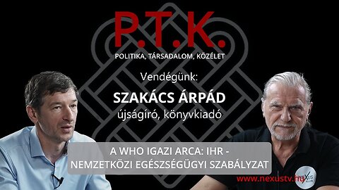 A WHO IGAZI ARCA: IHR - NEMZETKÖZI EGÉSZSÉGÜGYI SZABÁLYZAT - vendégünk: Szakács Árpád