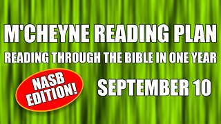 Day 253 - September 10 - Bible in a Year - NASB Edition