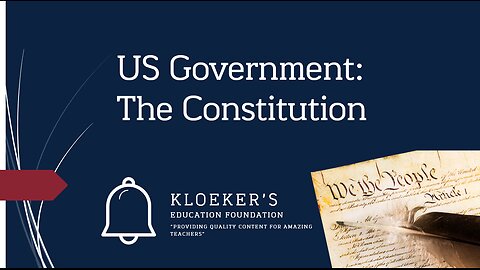 Government: The Constitution Lesson